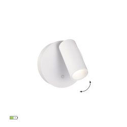   Viokef Rechargeable Magnetic Wall Light White Catalina 4349600