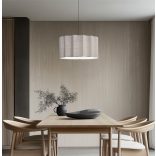 Viokef Pendant Light Grey Wavy 4349901