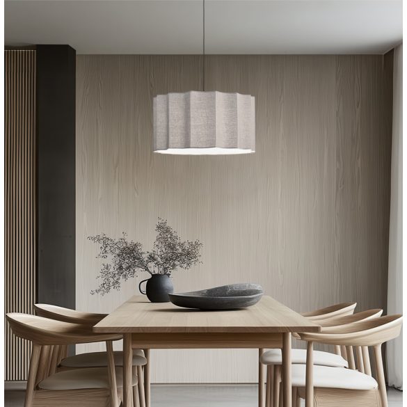 Viokef Pendant Light Grey Wavy 4349901