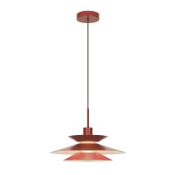 Viokef Pendant Light  Red Stevi 4351701