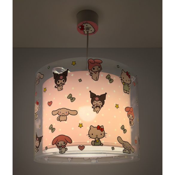 DALBER HANGING LAMP HELLO KITTY & FRIENDS 41252