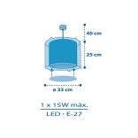 DALBER HANGING LAMP PLANETS 41342M