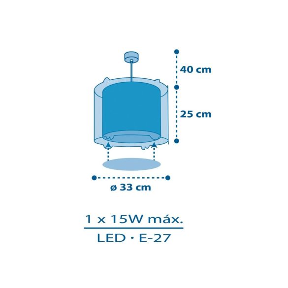 DALBER HANGING LAMP PLANETS 41342M