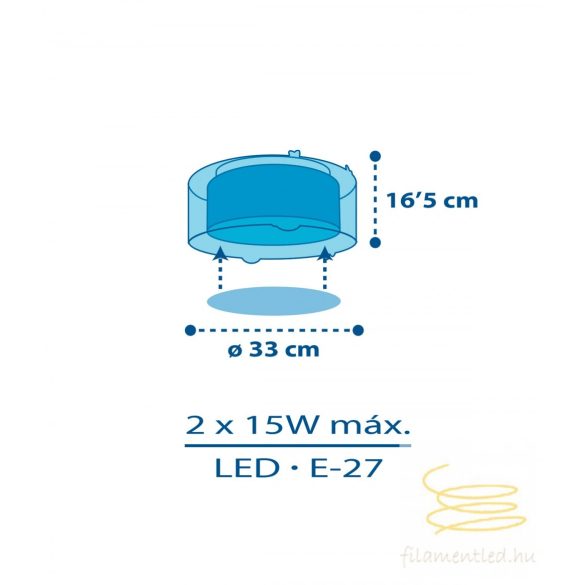 DALBER CEILING LAMP PLANETS 41346M