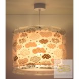 DALBER HANGING LAMP CLOUDS PINK 41412MS