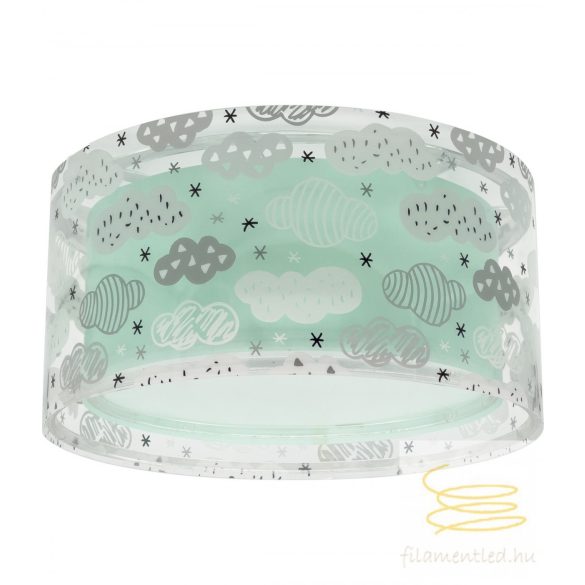 DALBER CEILING LAMP CLOUDS GREEN 41416MH