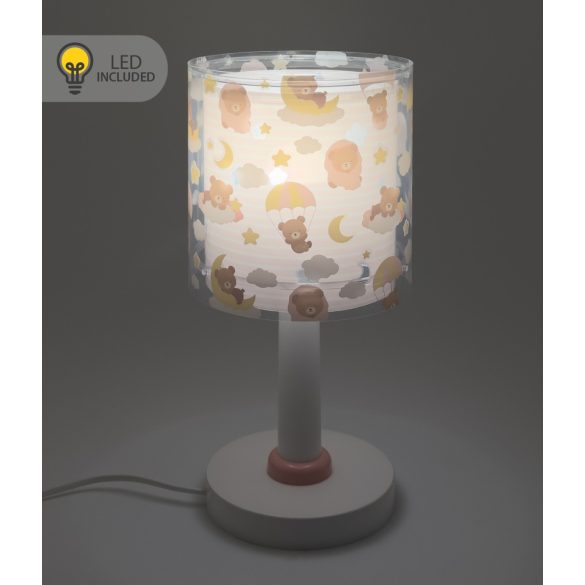 DALBER TABLE LAMP BABY TEDDY PINK LED 41571S