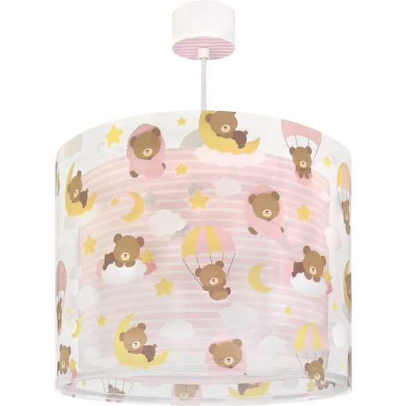 DALBER HANGING LAMP BABY TEDDY PINK 41572MS