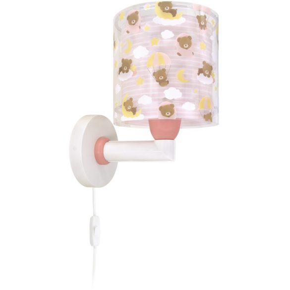 DALBER WALL LAMP BABY TEDDY PINK 41579S