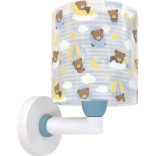 DALBER WALL LAMP BABY TEDDY BLUE 41579T