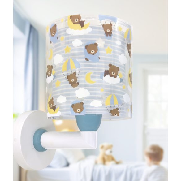 DALBER WALL LAMP BABY TEDDY BLUE 41579T