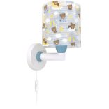 DALBER WALL LAMP BABY TEDDY BLUE 41579T