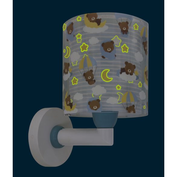 DALBER WALL LAMP BABY TEDDY BLUE 41579T