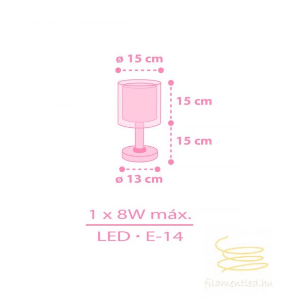 DALBER TABLE LAMP UNICORNS LED 41591N