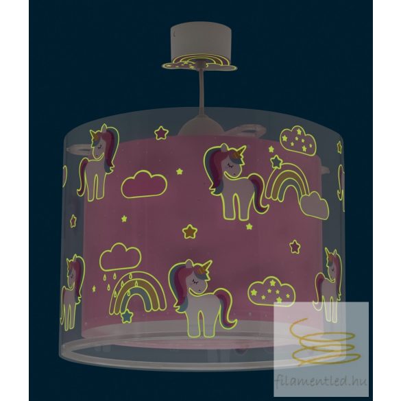 DALBER HANGING LAMP UNICORNS 41592M