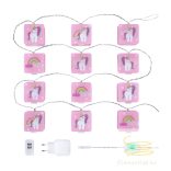 DALBER NIGHTLIGHT GARLAND UNICORNS 41595