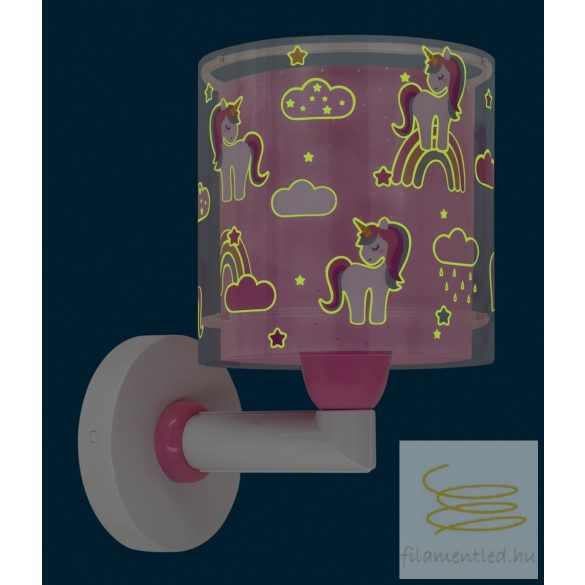 DALBER WALL LAMP UNICORNS 41599