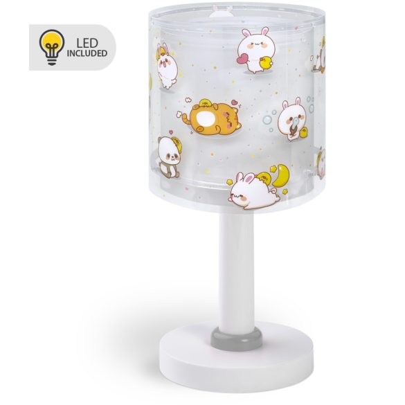 DALBER TABLE LAMP KAWAII FRIENDS GREY LED 41761E