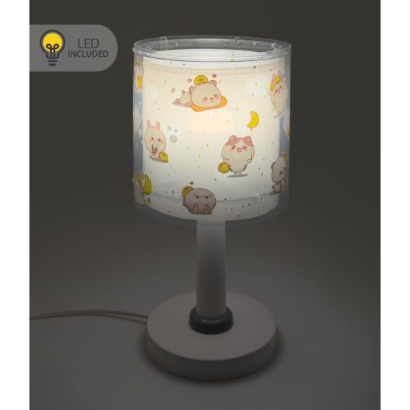 DALBER TABLE LAMP KAWAII FRIENDS GREY LED 41761E