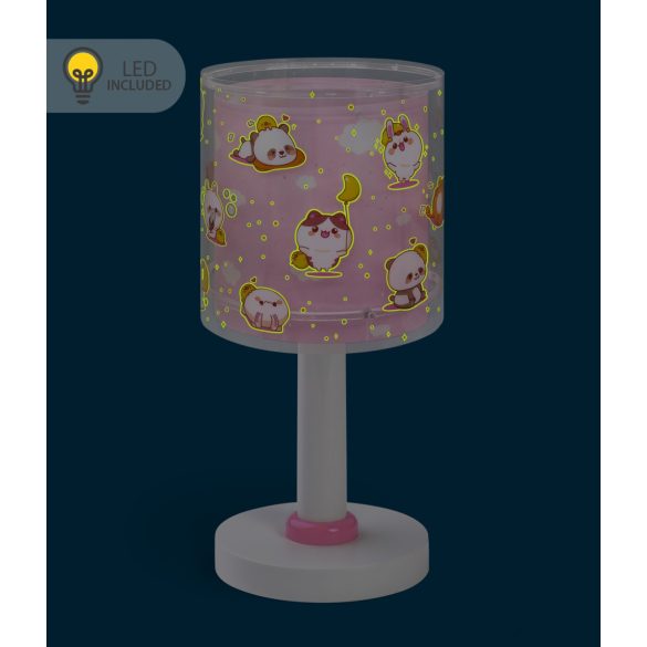 DALBER TABLE LAMP KAWAII FRIENDS PINK LED 41761S