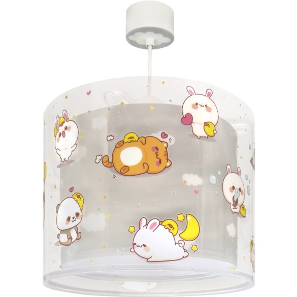 DALBER HANGING LAMP KAWAII FRIENDS GREY 41762ME