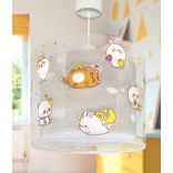 DALBER HANGING LAMP KAWAII FRIENDS GREY 41762ME