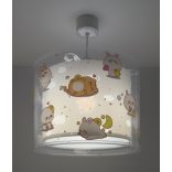 DALBER HANGING LAMP KAWAII FRIENDS GREY 41762ME