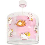 DALBER HANGING LAMP KAWAII FRIENDS PINK 41762MS