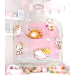 DALBER HANGING LAMP KAWAII FRIENDS PINK 41762MS