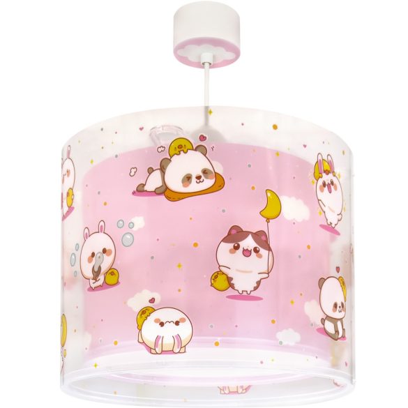 DALBER HANGING LAMP KAWAII FRIENDS PINK 41762MS