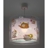 DALBER HANGING LAMP KAWAII FRIENDS PINK 41762MS