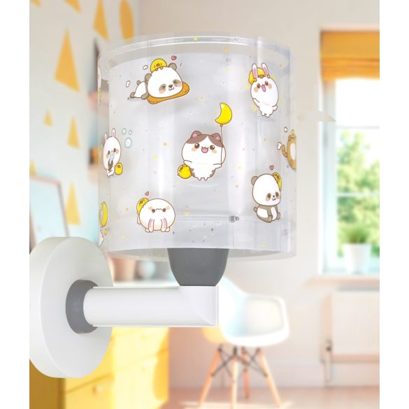 DALBER WALL LAMP KAWAII FRIENDS GREY 41769E