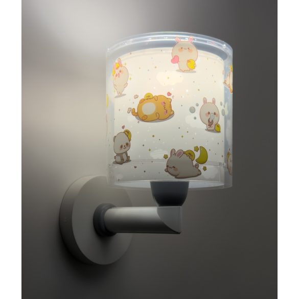 DALBER WALL LAMP KAWAII FRIENDS GREY 41769E