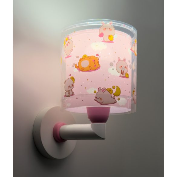 DALBER WALL LAMP KAWAII FRIENDS PINK 41769S