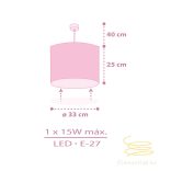 DALBER HANGING LAMP FAIRY DREAMS 42492M