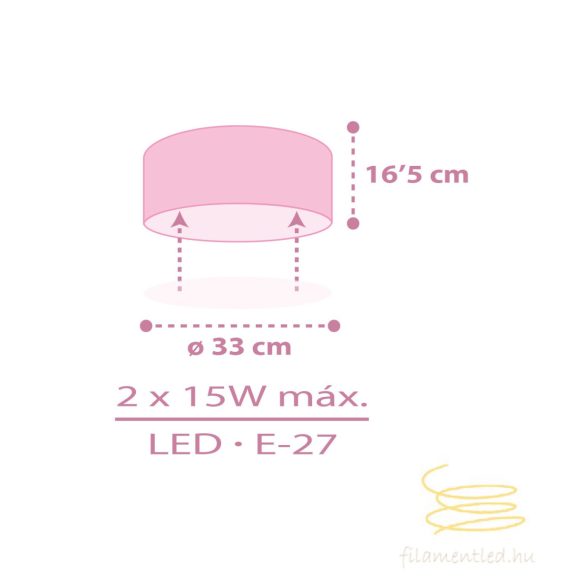 DALBER CEILING LAMP FAIRY DREAMS 42496M
