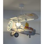 DALBER HANGING LAMP LITTLE PLANE TEDDY 54522