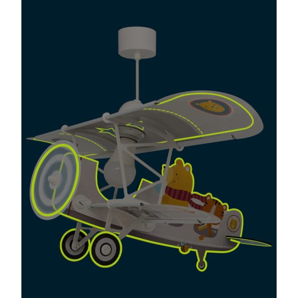DALBER HANGING LAMP LITTLE PLANE TEDDY 54522