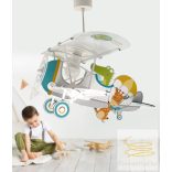 DALBER HANGING LAMP LITTLE PLANE CROCODILE 54542