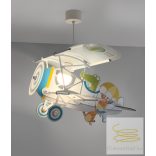 DALBER HANGING LAMP LITTLE PLANE CROCODILE 54542