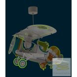 DALBER HANGING LAMP LITTLE PLANE CROCODILE 54542