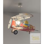 DALBER HANGING LAMP LITTLE PLANE TEDDY 54572