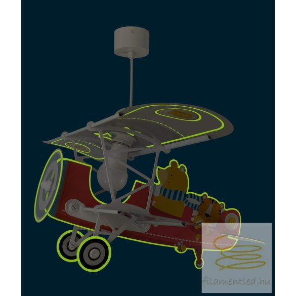 DALBER HANGING LAMP LITTLE PLANE TEDDY 54572