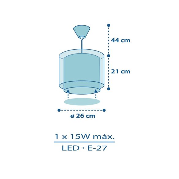DALBER HANGING LAMP POLICE 60612M