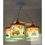 DALBER 3 LIGHT HANGING LAMP POLICE 60614