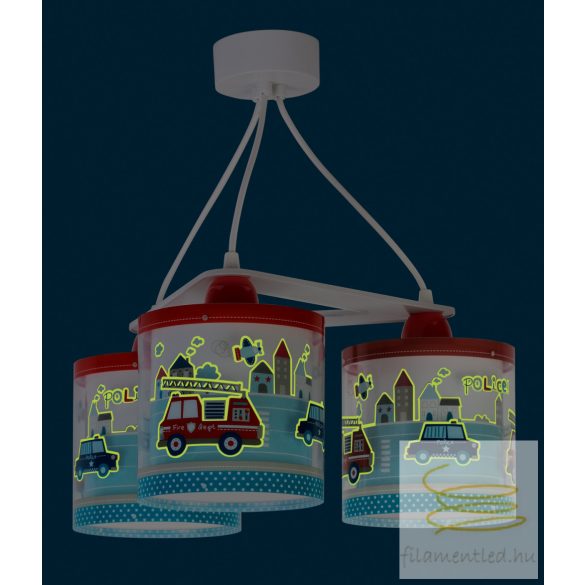 DALBER 3 LIGHT HANGING LAMP POLICE 60614