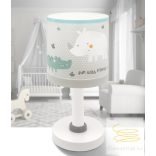 DALBER TABLE LAMP RHINO & CROCO 60621N