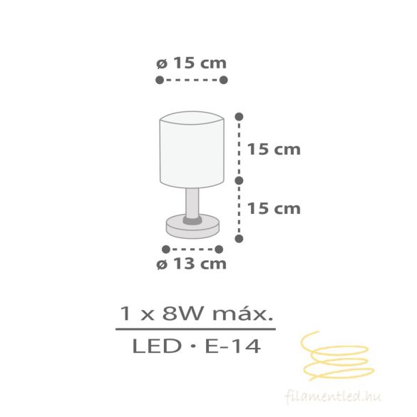 DALBER TABLE LAMP RHINO & CROCO 60621N