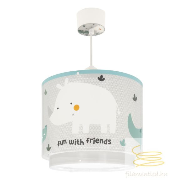 DALBER HANGING LAMP RHINO & CROCO 60622M