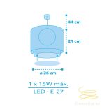 DALBER HANGING LAMP PIRATE ISLAND 60652